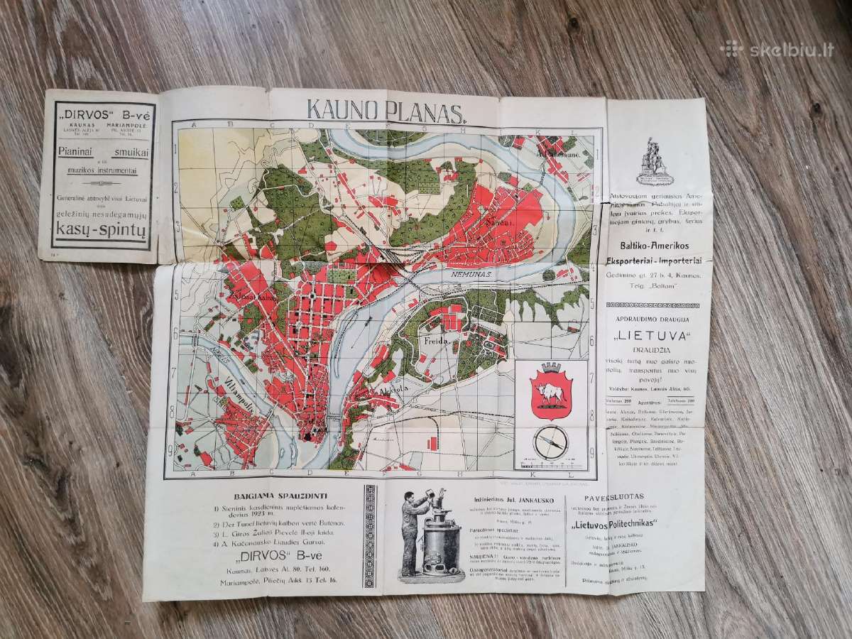 Kauno miesto planai