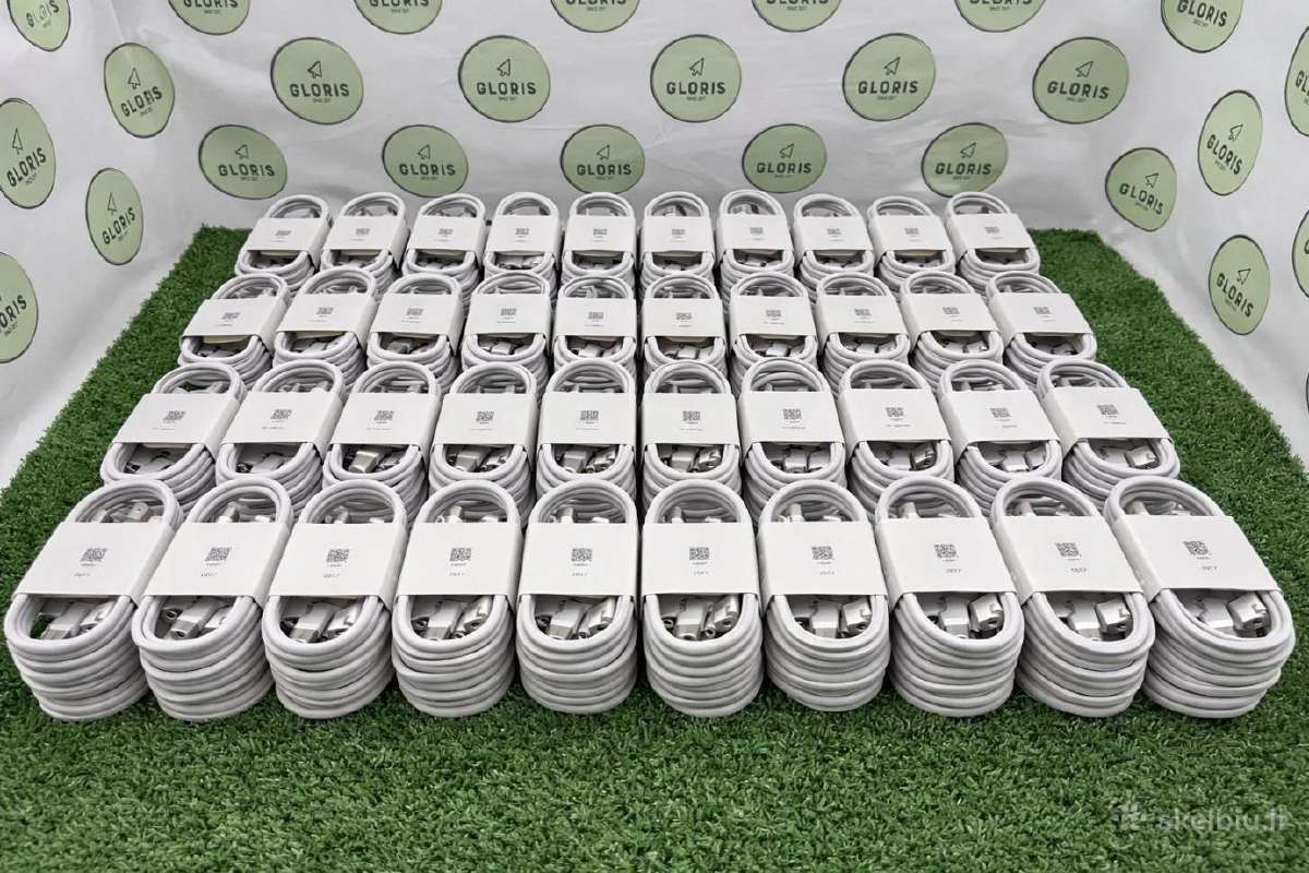 100 vnt. naujų originalių Xiaomi Usb-a Usb-c kab
