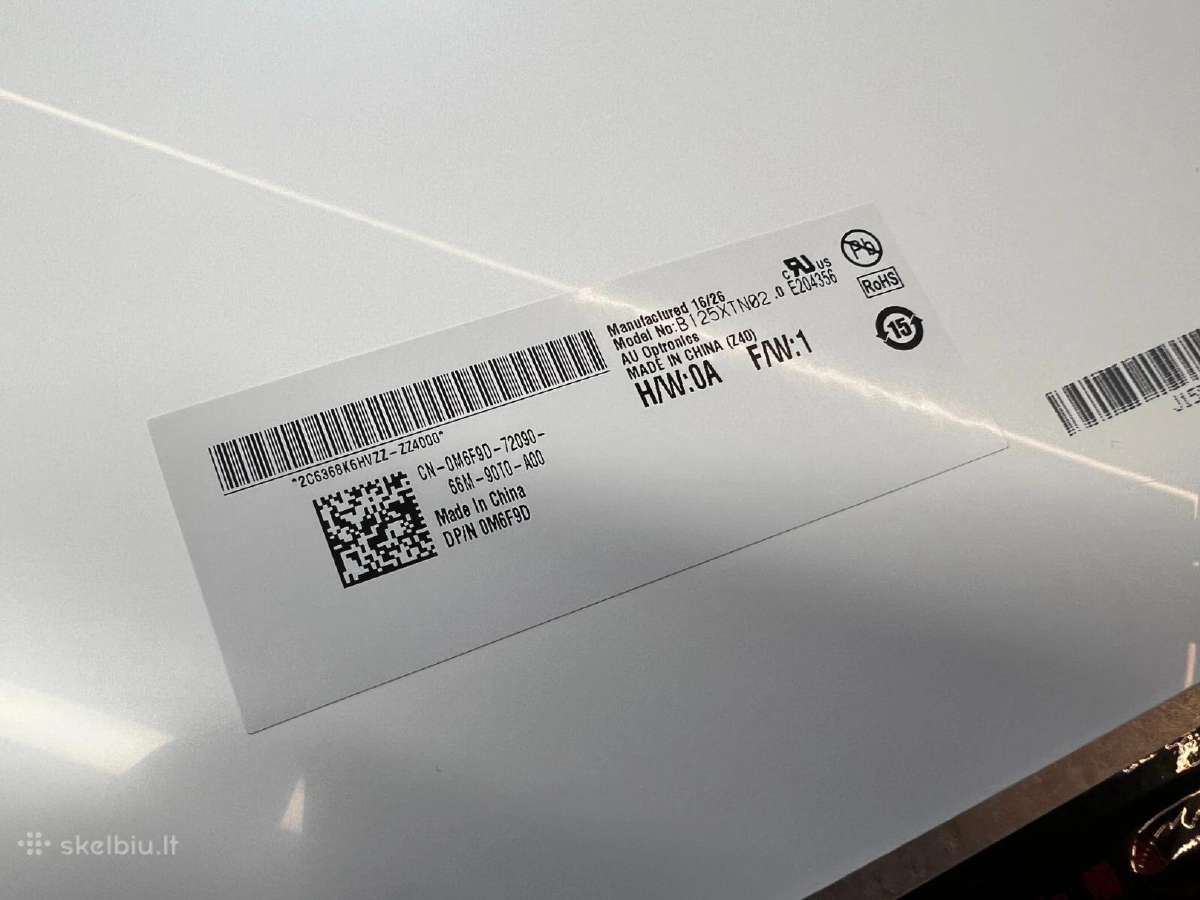B125xtn02.0 Lp125wh2 (Tp) (F1) Nauji po 20 Eur - nuotraukos Nr. 4