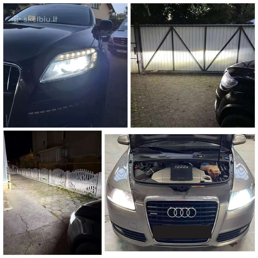 LED lemputės Bmw Audi Mercedes D1s D2s D3s H7 H8 - nuotraukos Nr. 3