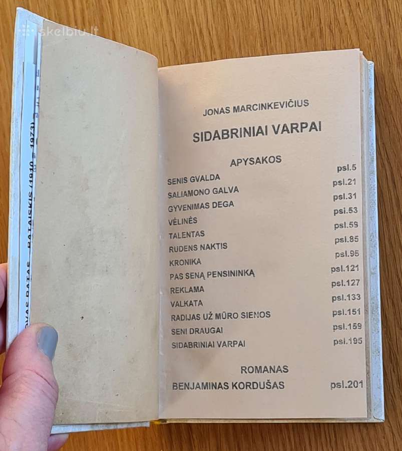 Jonas Marcinkevičius. Sidabriniai varpai. 1938 m. - nuotraukos Nr. 4