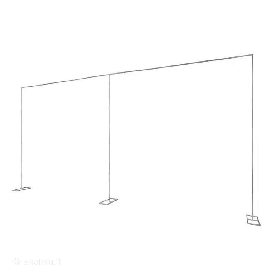 6x3m sienelė dekoracijoms, tentui, fonui, papuoš - nuotraukos Nr. 7
