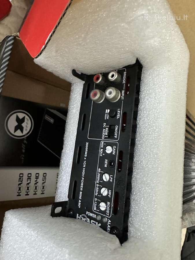 Stiprintuvas Excursion Hxa 5k 3000w + bass knob - nuotraukos Nr. 5