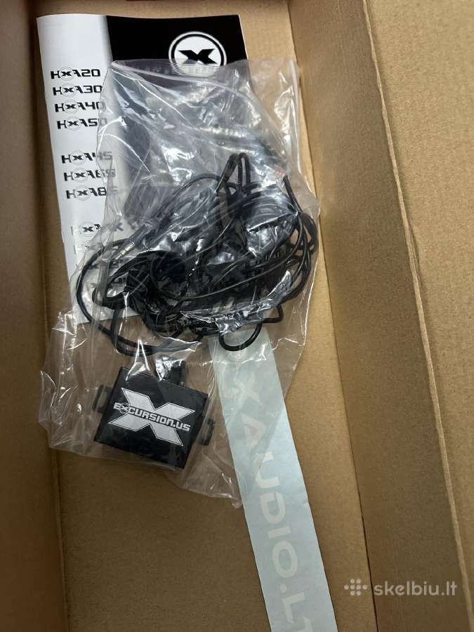 Stiprintuvas Excursion Hxa 5k 3000w + bass knob - nuotraukos Nr. 6