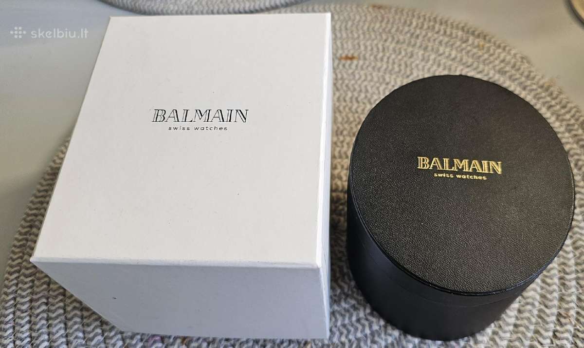 Swiss made Balmain mados namų laikrodis, safyrinis - nuotraukos Nr. 12