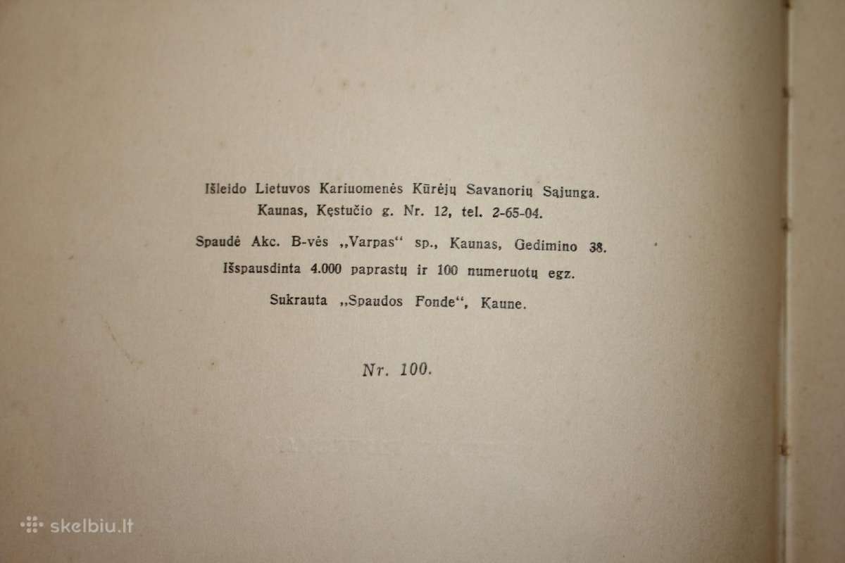 Savanorių žygiai I-II knygos tomai 1937 m. - nuotraukos Nr. 3