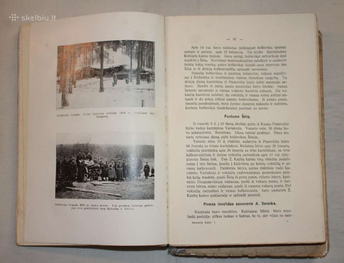 Savanorių žygiai I-II knygos tomai 1937 m. - nuotraukos Nr. 5