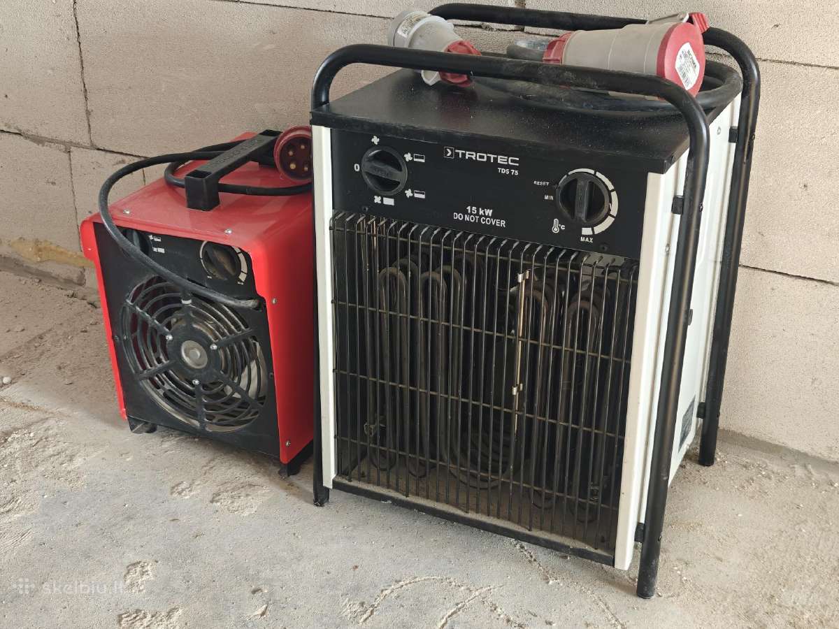 Elektrinis šildytuvas Trotec Tds 75 15 kw