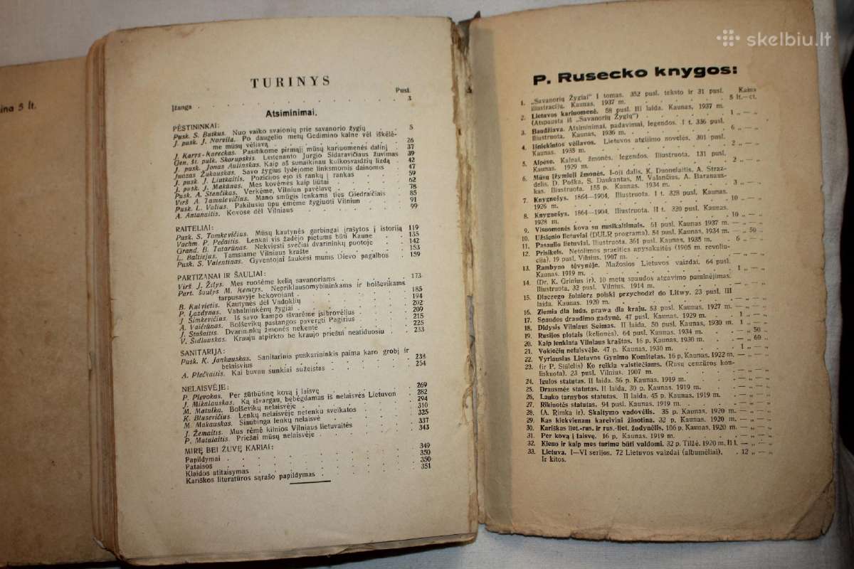 Savanorių žygiai I-II knygos tomai 1937 m. - nuotraukos Nr. 12