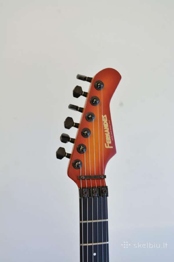 88'uju Mij Fernandes Fr-85 elektrinė gitara - nuotraukos Nr. 3