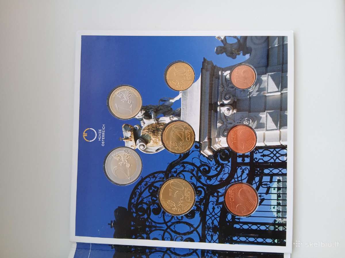Austrija 2010 m.oficialus bankinis monetų rinkinys - nuotraukos Nr. 4