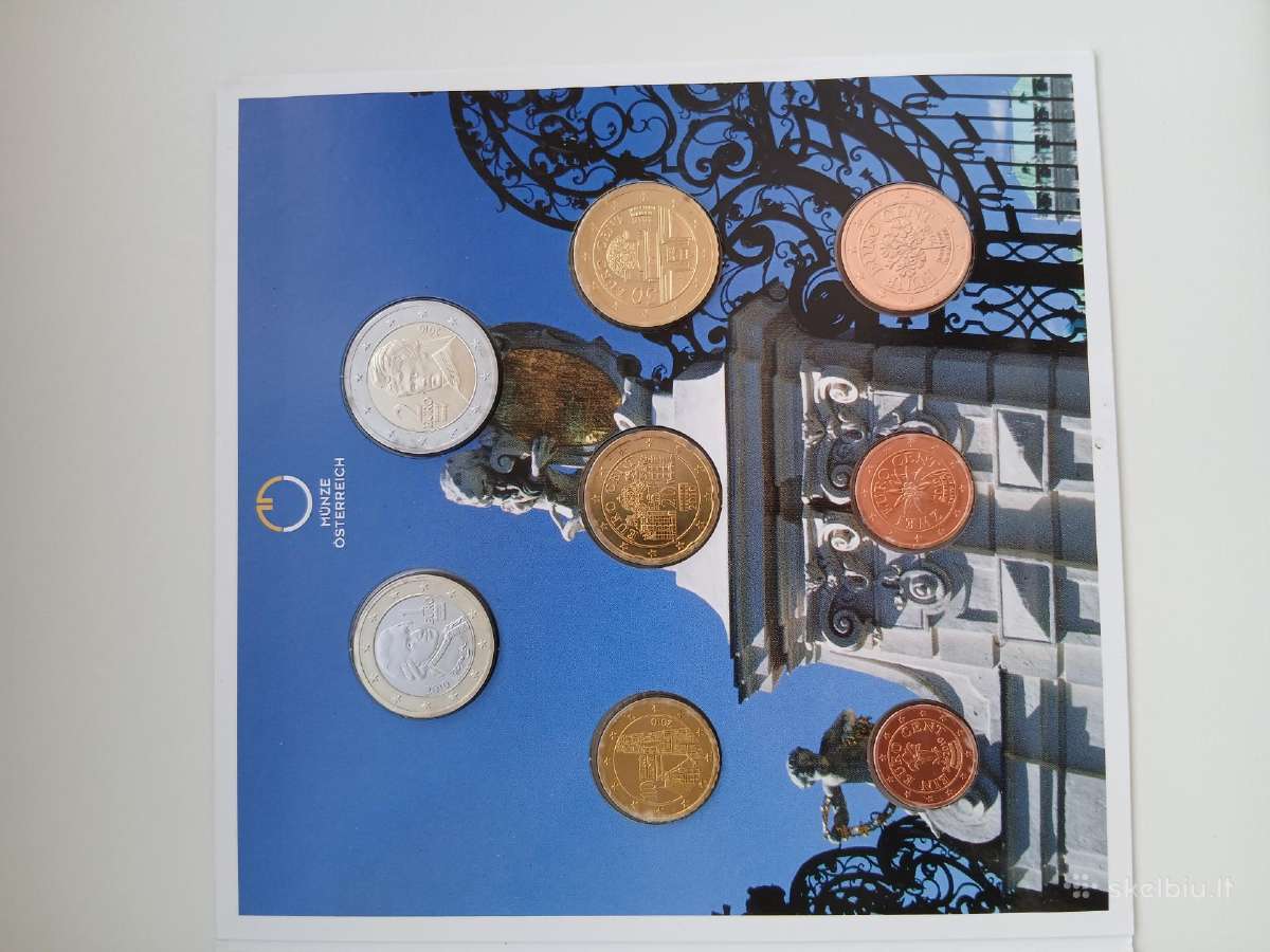 Austrija 2010 m.oficialus bankinis monetų rinkinys - nuotraukos Nr. 5