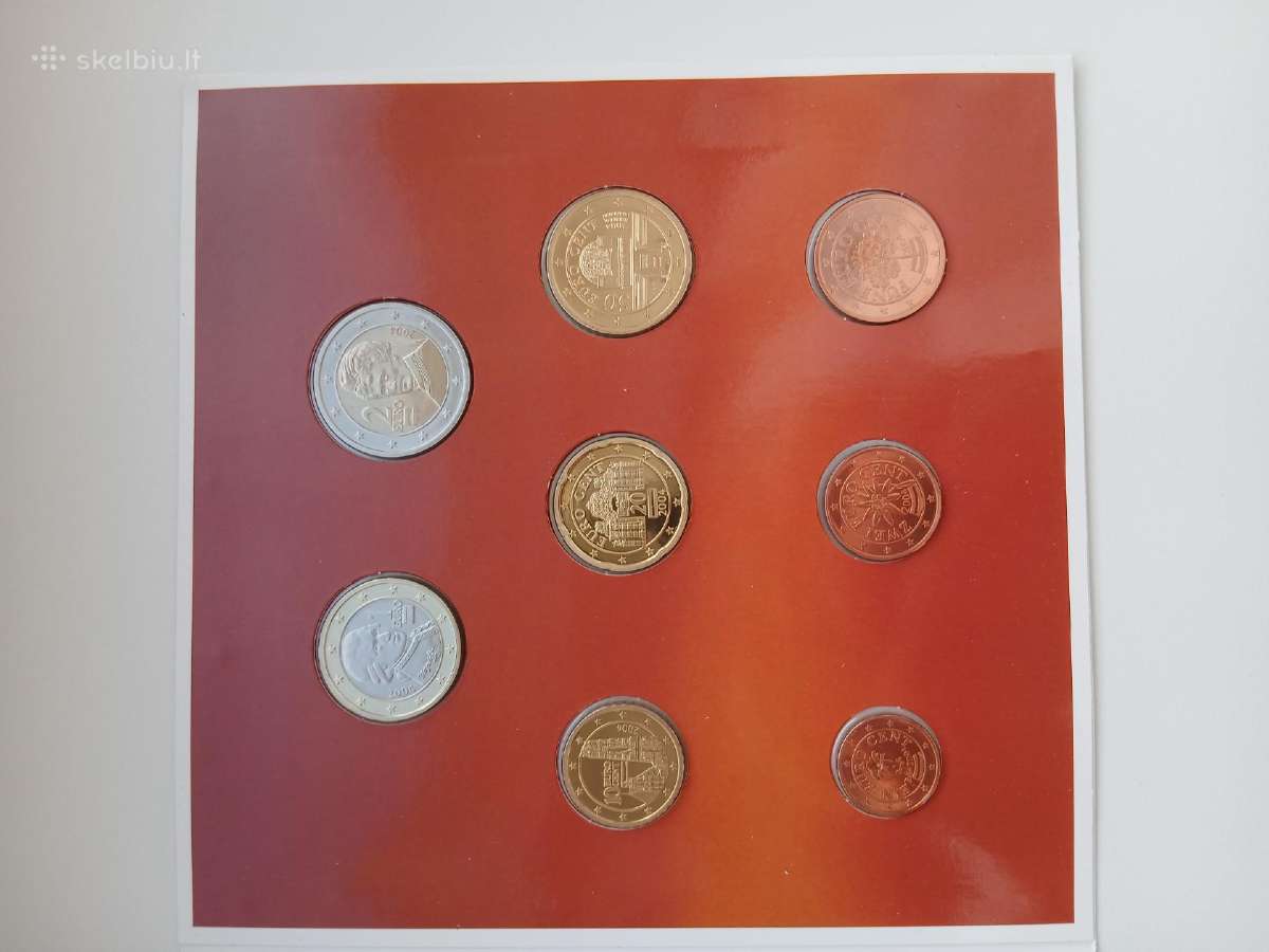 Austrija 2004 m.oficialus bankinis monetų rinkinys - nuotraukos Nr. 3