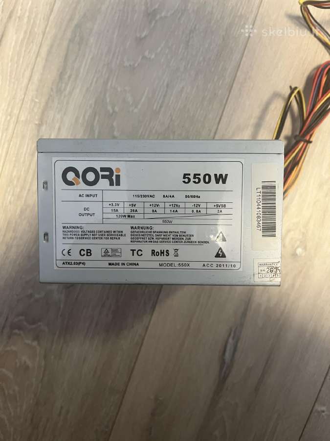 Psu 550w