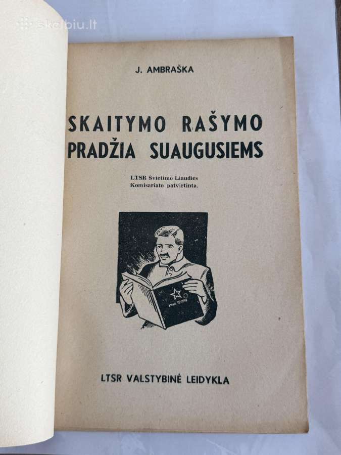 Skaitymo rašymo pradžia suaugusiems 1941 m. - nuotraukos Nr. 2