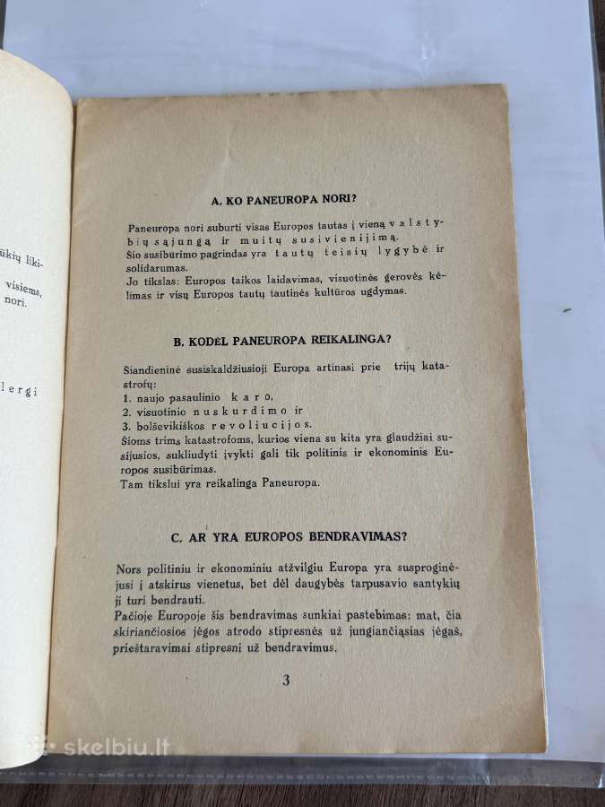Pan Europos Abc 1932m. - nuotraukos Nr. 3