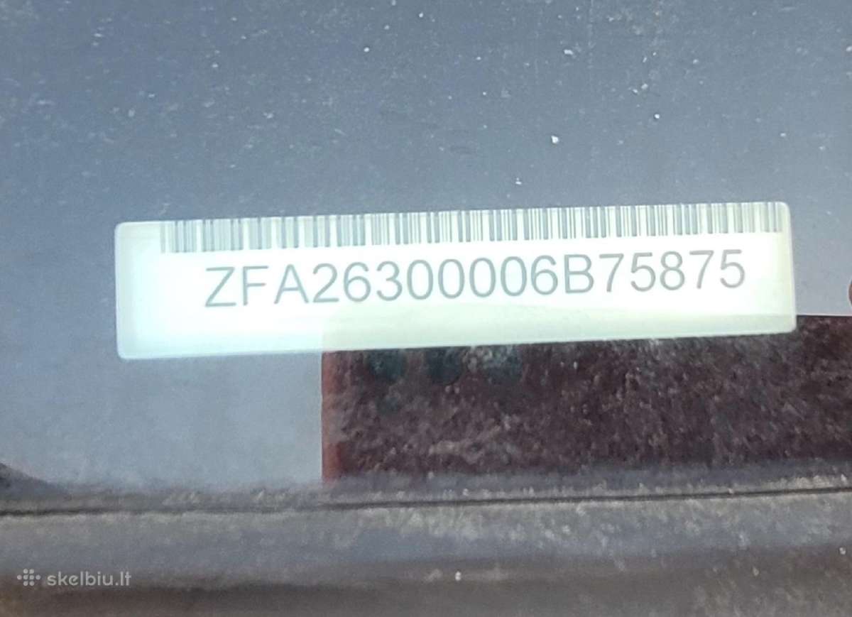Fiat Doblo Maxi 2016 m. tikra 137.000 km rida - nuotraukos Nr. 9