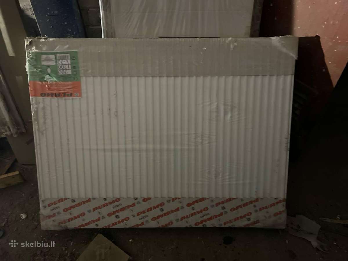 Nauji Purmo radiatoriai 9001200 (3 vnt.)