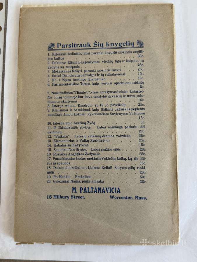 Lietuvoje Europos Karės Metu 1916m. - nuotraukos Nr. 9