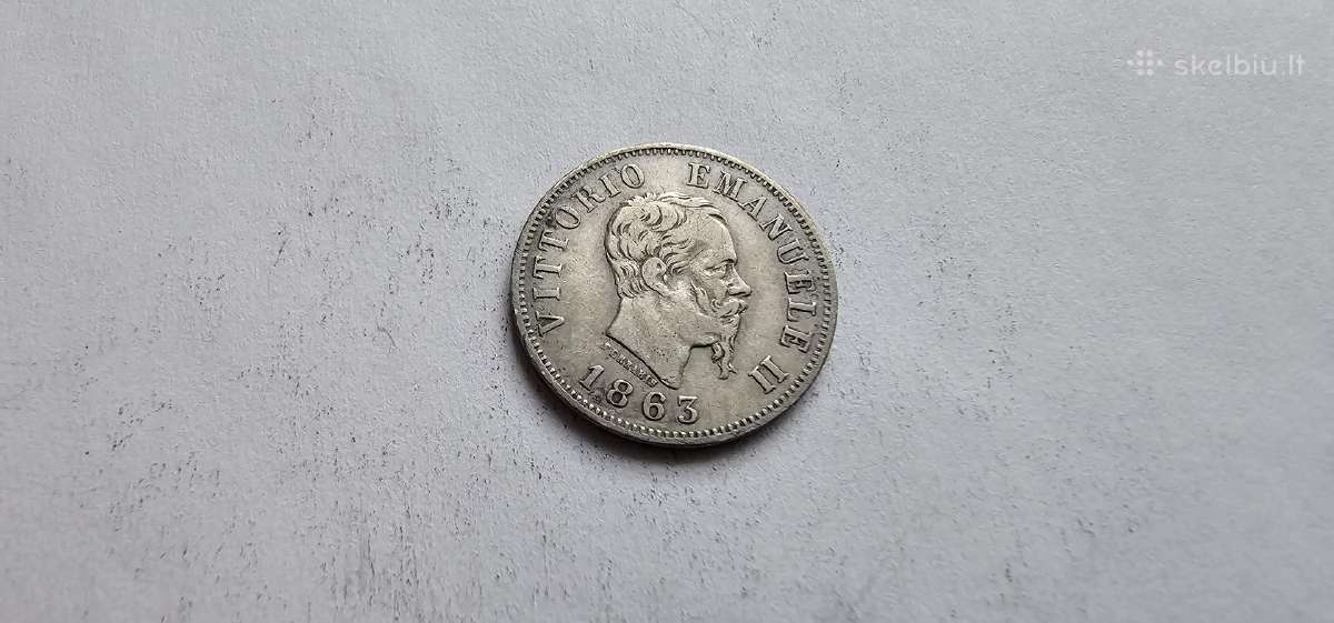 1863 50 centu Prancuzija - nuotraukos Nr. 2