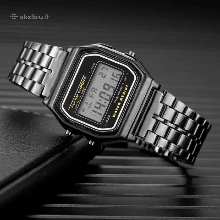 Naujas retro stiliaus LED laikrodis - nuotraukos Nr. 2