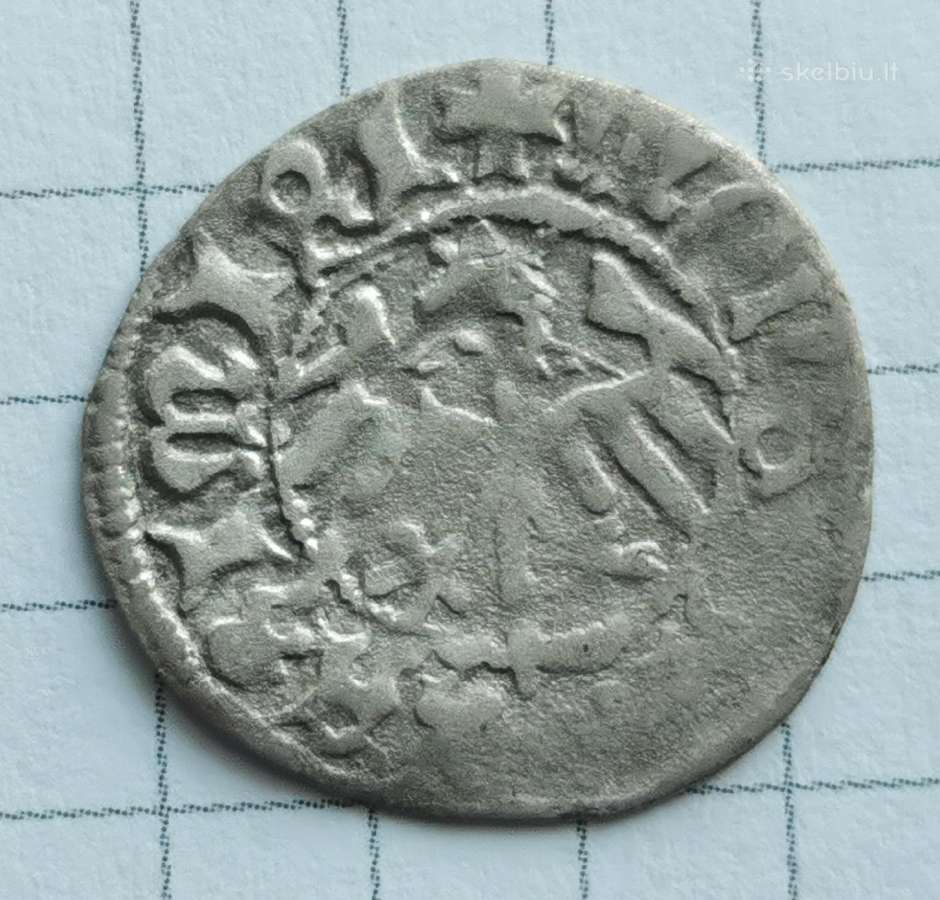 LDK Kazimieras Iv Jogailaitis, 1/2 grašio, Krokuva - nuotraukos Nr. 2