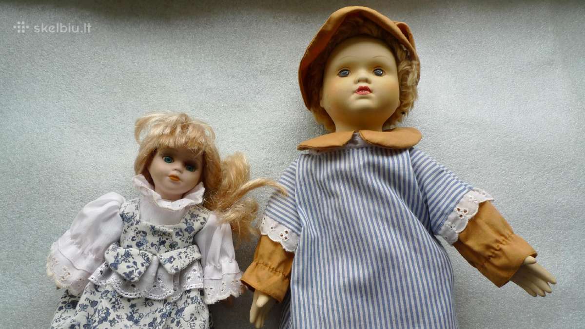2-i porcelianinės lėlės kartu uz 15 - nuotraukos Nr. 2