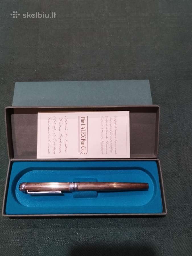 Sidabrinis The Lalex Pen Co. rašiklis