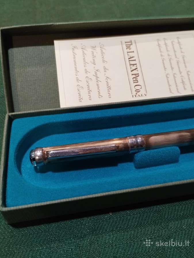 Sidabrinis The Lalex Pen Co. rašiklis - nuotraukos Nr. 2