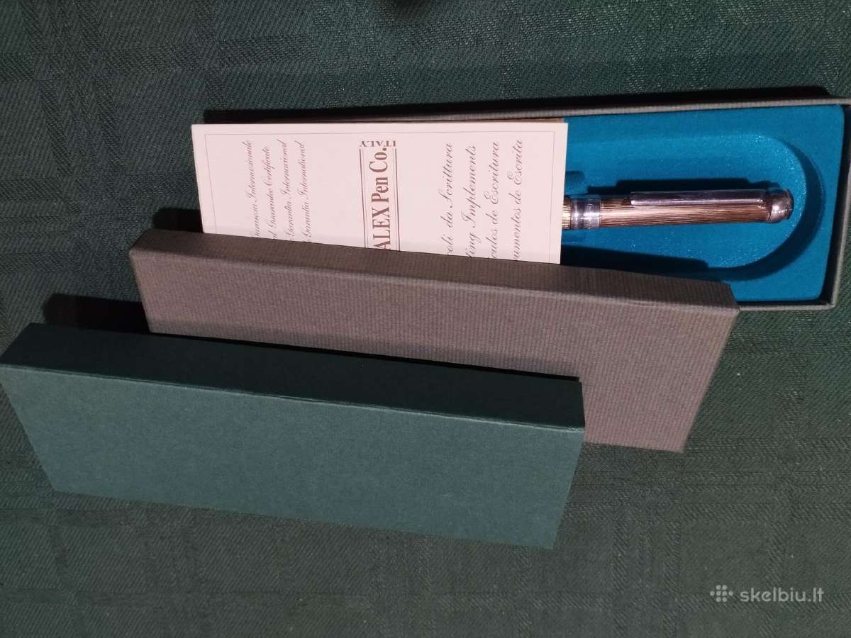 Sidabrinis The Lalex Pen Co. rašiklis - nuotraukos Nr. 3