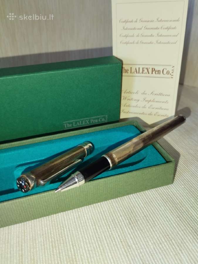 Sidabrinis The Lalex Pen Co. rašiklis - nuotraukos Nr. 4