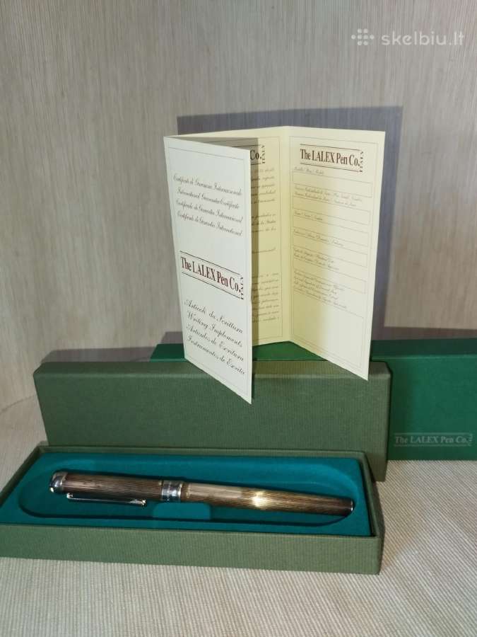 Sidabrinis The Lalex Pen Co. rašiklis - nuotraukos Nr. 8