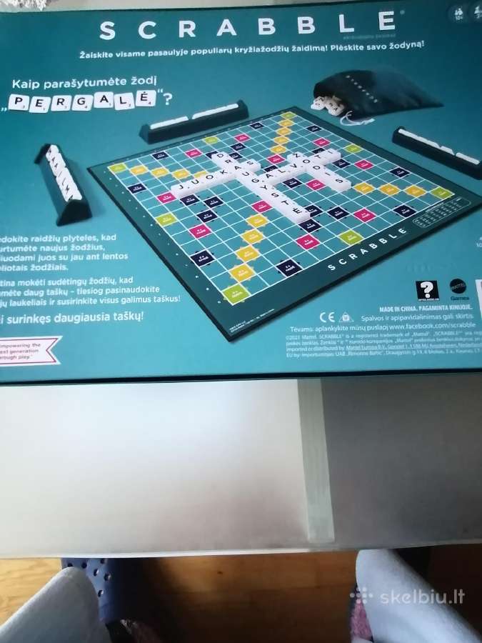 Stalo žaidims Crabl - nuotraukos Nr. 2