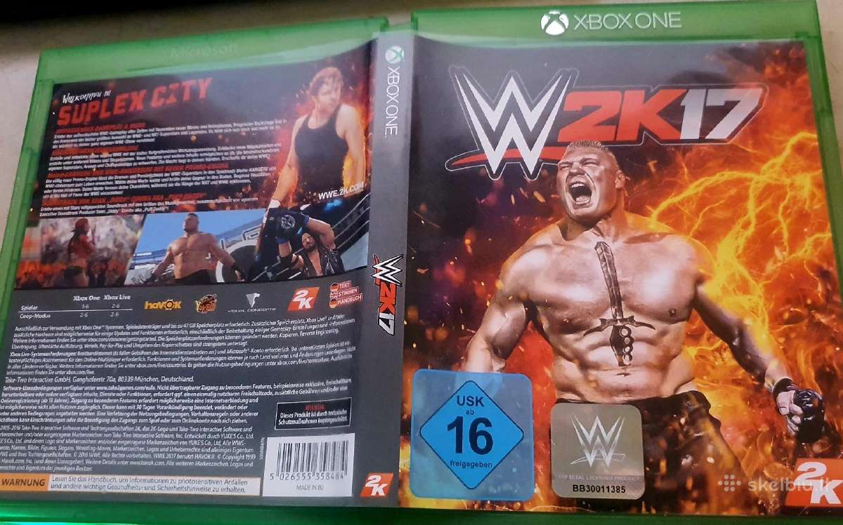 Wwe 2k17 Pal Xbox One