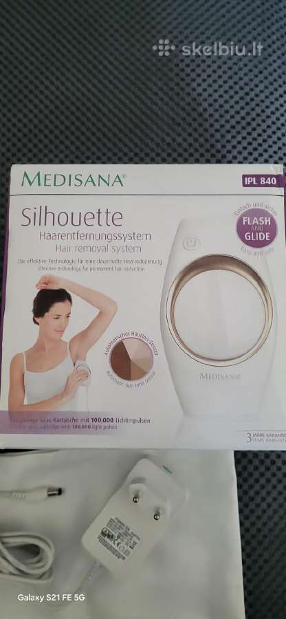 Mediasana silhouette Ipl 840 fotoepiliatorius - nuotraukos Nr. 4