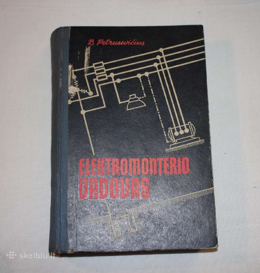 Elektromonterio vadovas knyga 1962 m.