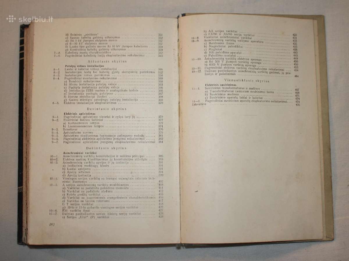 Elektromonterio vadovas knyga 1962 m. - nuotraukos Nr. 9