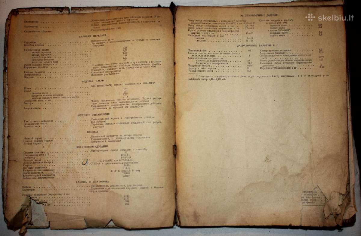 Gaz 53a sunkvežimio detalių katalogas 1975 m. - nuotraukos Nr. 3