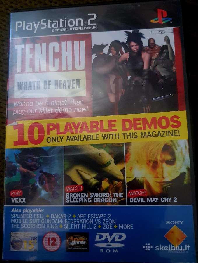 Playstation 2 Official Magazine - UK with Tenchu