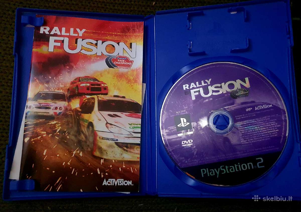 Rally Fusion: Race of Champions Pal Playstation 2 - nuotraukos Nr. 2