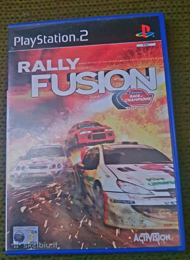 Rally Fusion: Race of Champions Pal Playstation 2