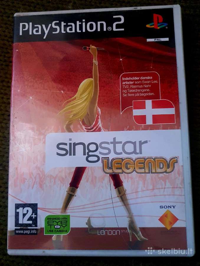 Singstar Legends Denmark Playstation 2