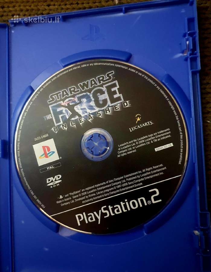 Star Wars The Force Unleashed Playstation 2 - nuotraukos Nr. 2