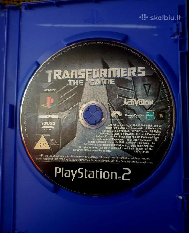 Transformers: The Game Playstation 2 - nuotraukos Nr. 2