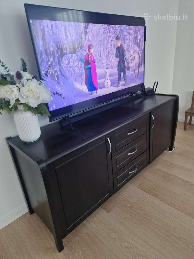 Medžio masyvo komoda TV spintelė - nuotraukos Nr. 3