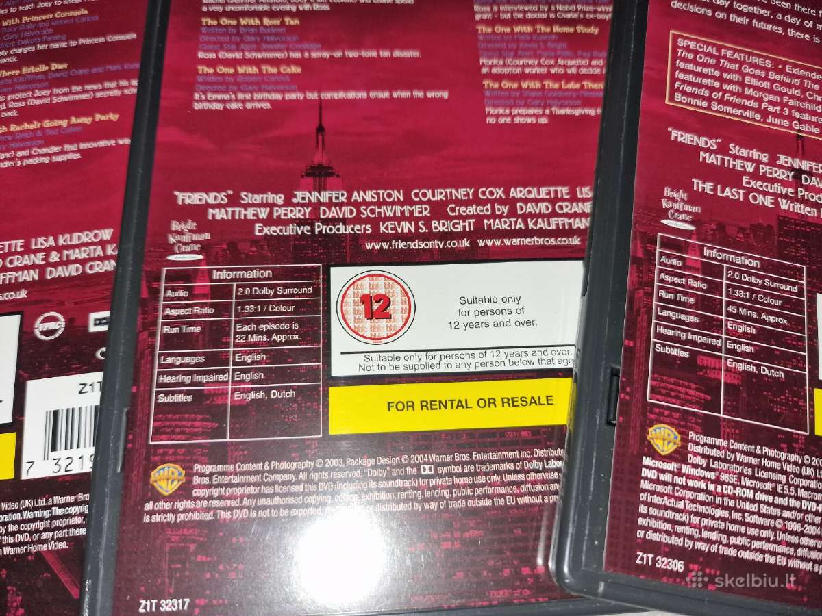 Friends – 10 sezonas Dvd - nuotraukos Nr. 4
