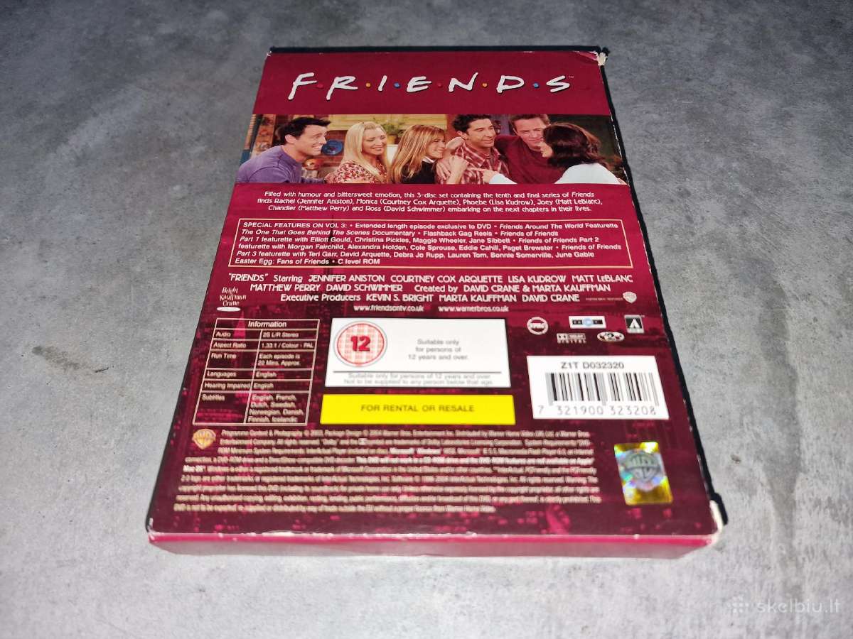 Friends – 10 sezonas Dvd - nuotraukos Nr. 5