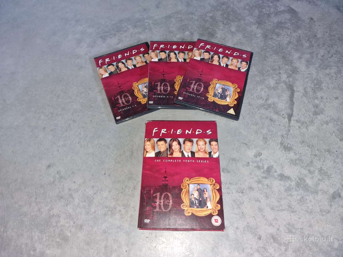 Friends – 10 sezonas Dvd
