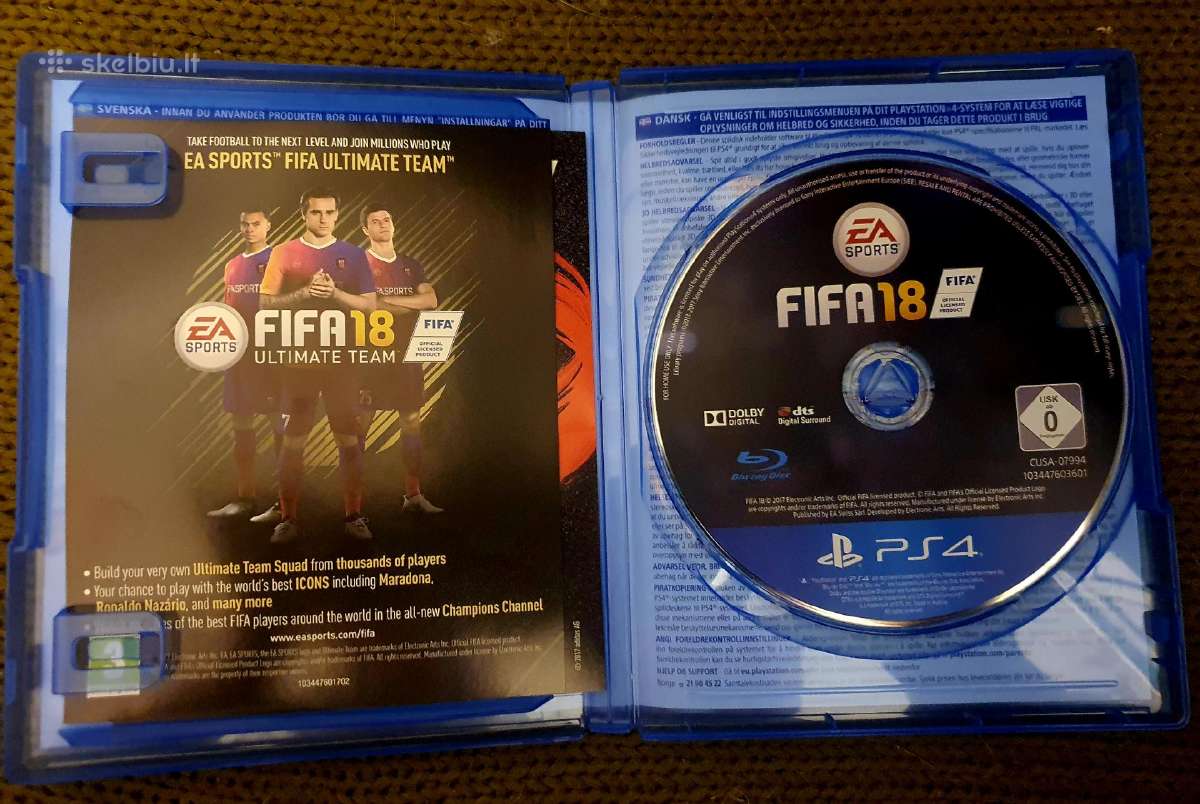 Fifa 18 Playstation 4 - nuotraukos Nr. 2