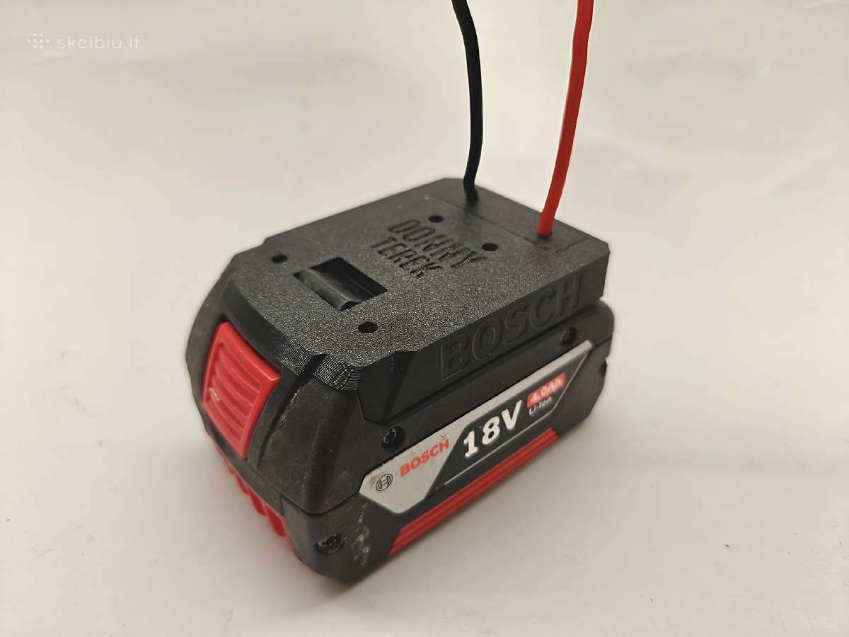 Bosch Pro 18v baterijos perėjimas adapteris